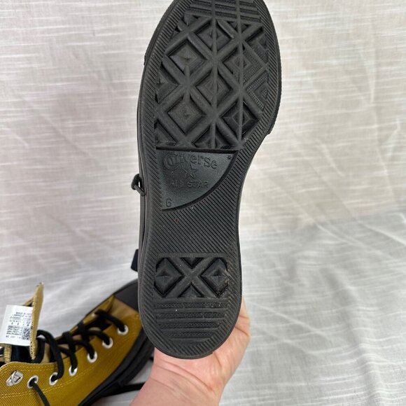 Converse All Stars Dark Golden Yellow Chuck 70 GORE-TEX Sneakers Women's 8 - Picture 8 of 8